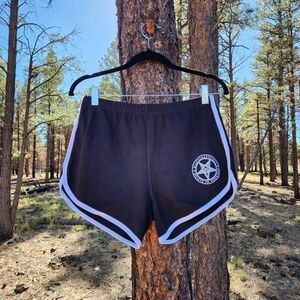 Blackcraft Cult Black and White Sinner Shorts
